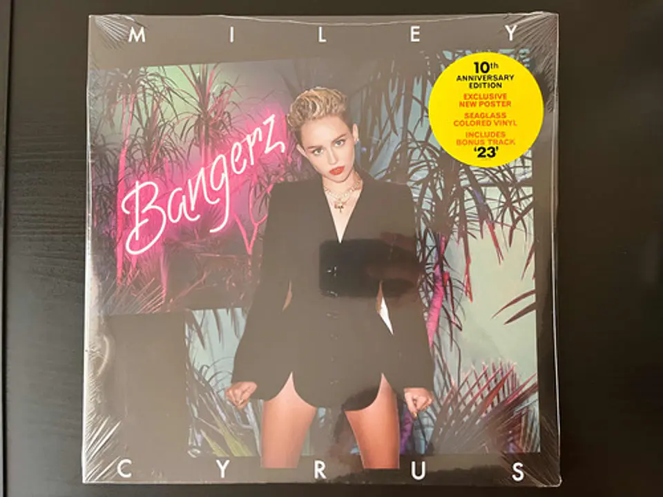Miley Cyrus - Bangerz - Vinilo (2LP) Deluxe Sea Glass Edición Limitada 3