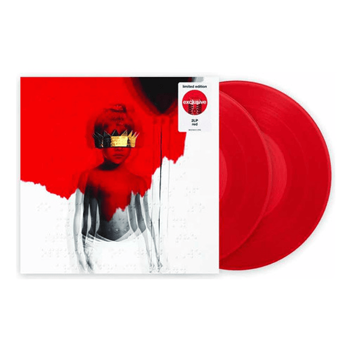 Rihanna - Anti - Vinilo (2LP) Rojo Edición Limitada Target 1