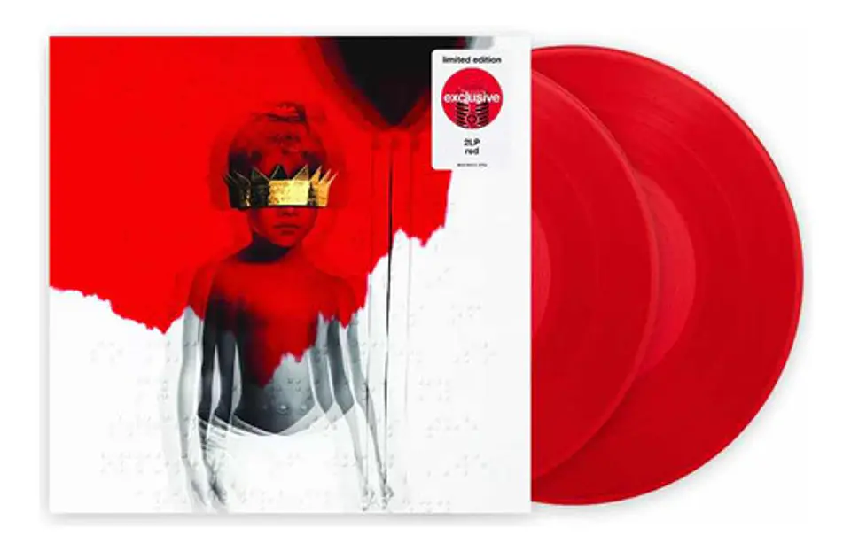 Rihanna - Anti - Vinilo (2LP) Rojo Edición Limitada Target 1