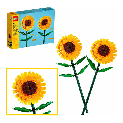 Lego The Botanical Collection: Girasoles (Set 40524)