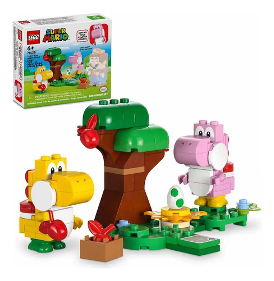 Lego Super Mario: Huevo De Yoshi En El Bosque Set Expansión 1