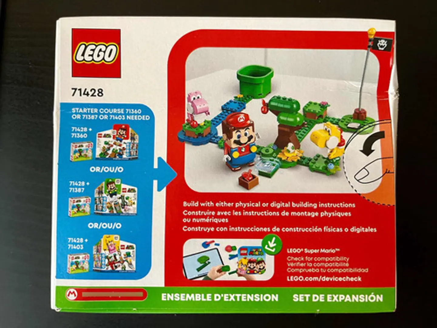 Lego Super Mario: Huevo De Yoshi En El Bosque Set Expansión 4