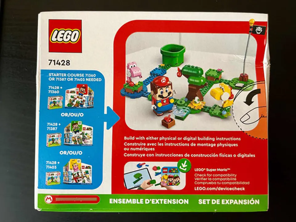 Lego Super Mario: Huevo De Yoshi En El Bosque Set Expansión 4
