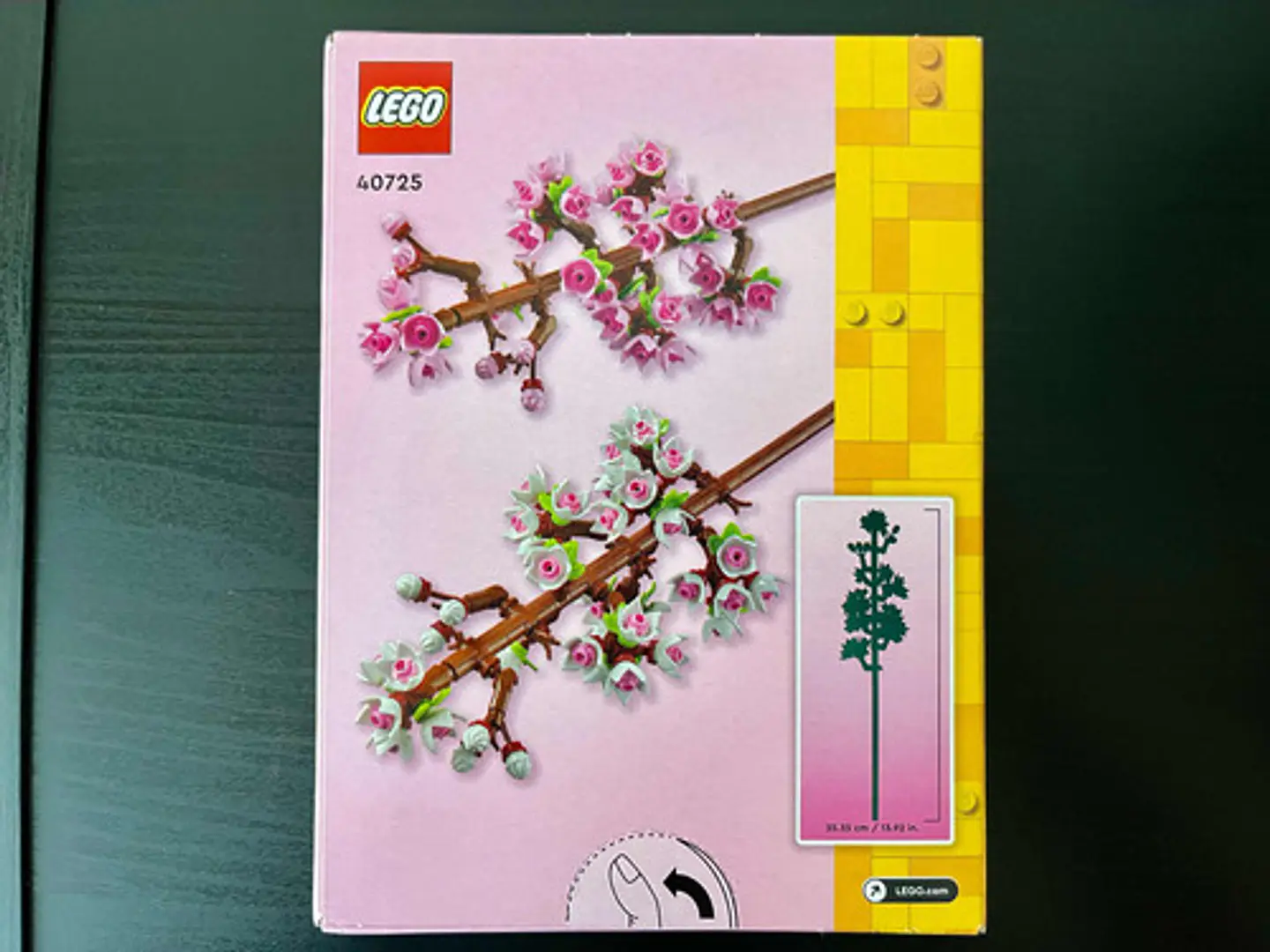 Lego The Botanical Collection: Flores De Cerezo (Set 40725) 4