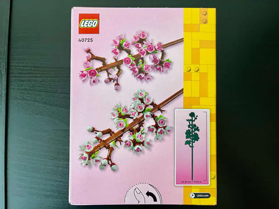 Lego The Botanical Collection: Flores De Cerezo (Set 40725) 4