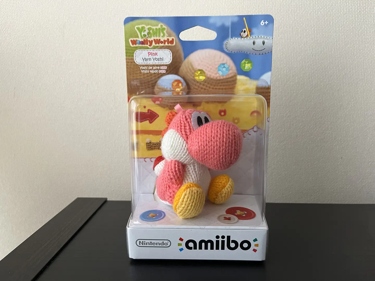 Figura Amiibo Yarn Yoshi - Yoshi's Wolly World Series 8