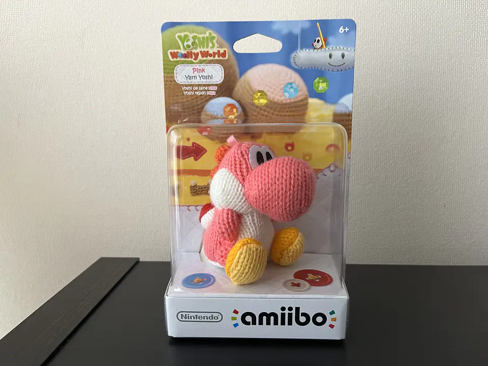 Figura Amiibo Yarn Yoshi - Yoshi's Wolly World Series 8