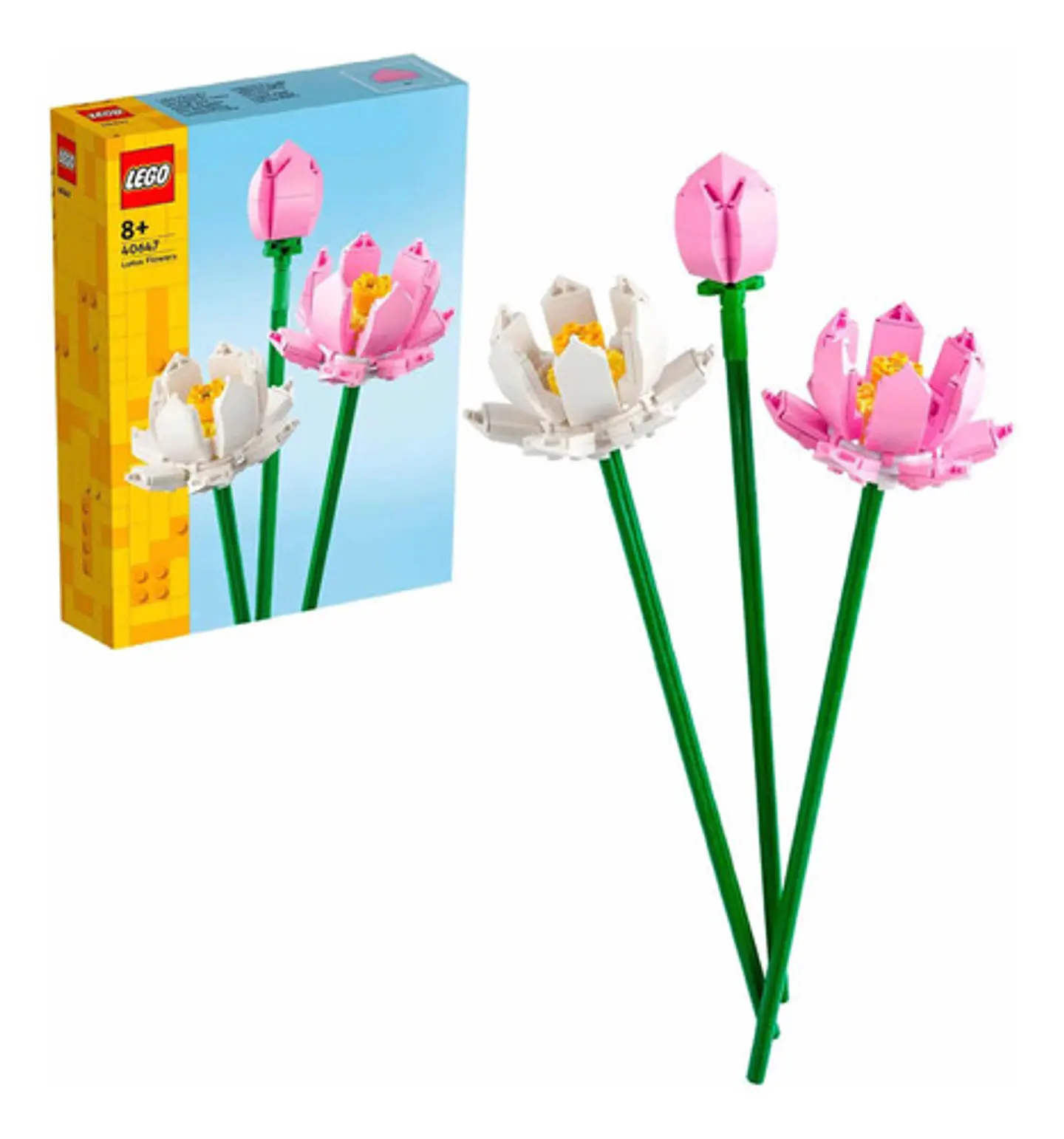 Lego The Botanical Collection: Flores De Loto (Set 40647) 1