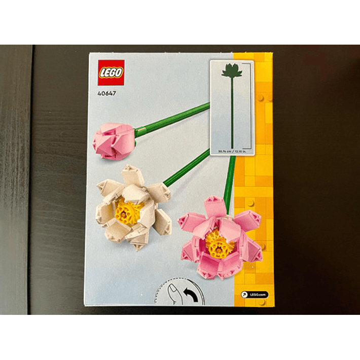 Lego The Botanical Collection: Flores De Loto (Set 40647) 3