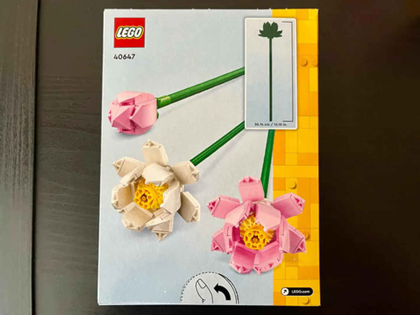 Lego The Botanical Collection: Flores De Loto (Set 40647) 3