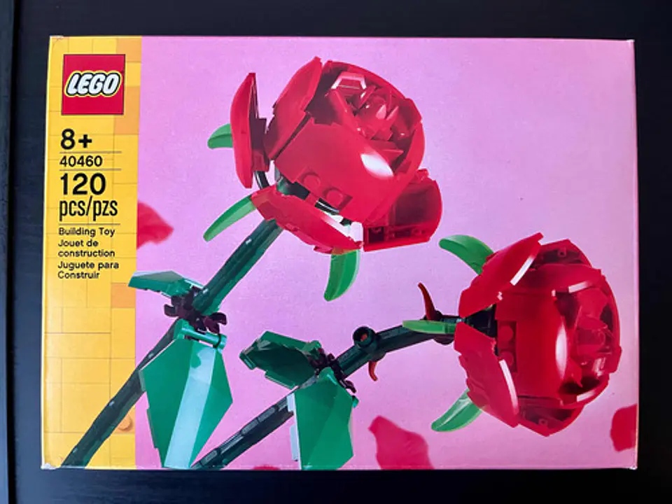 Lego The Botanical Collection: Rosas (Set 40460) 2