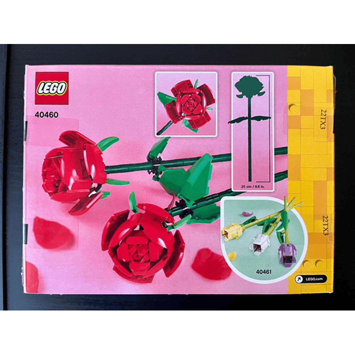 Lego The Botanical Collection: Rosas (Set 40460) 3