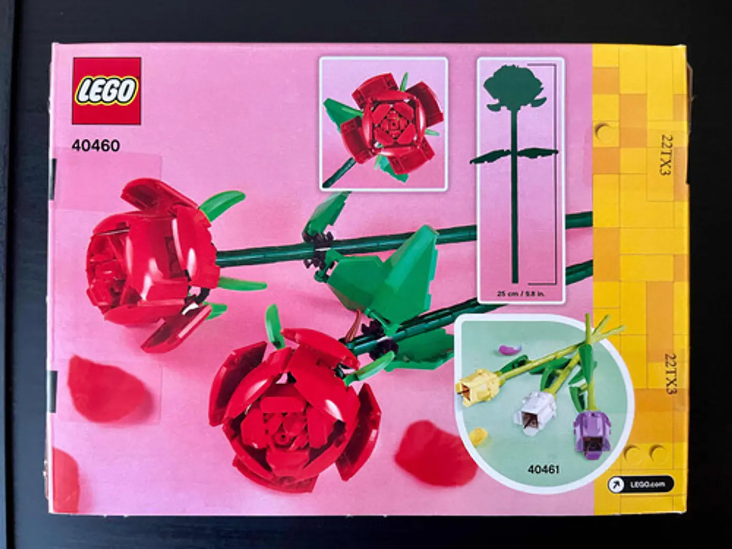 Lego The Botanical Collection: Rosas (Set 40460) 3