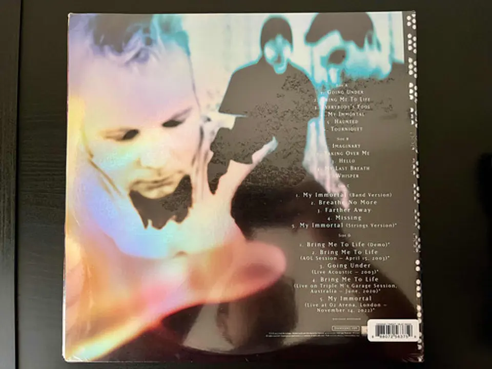 Evanescence - Fallen - Vinilo (2LP) Deluxe Blue Smoke Target 5