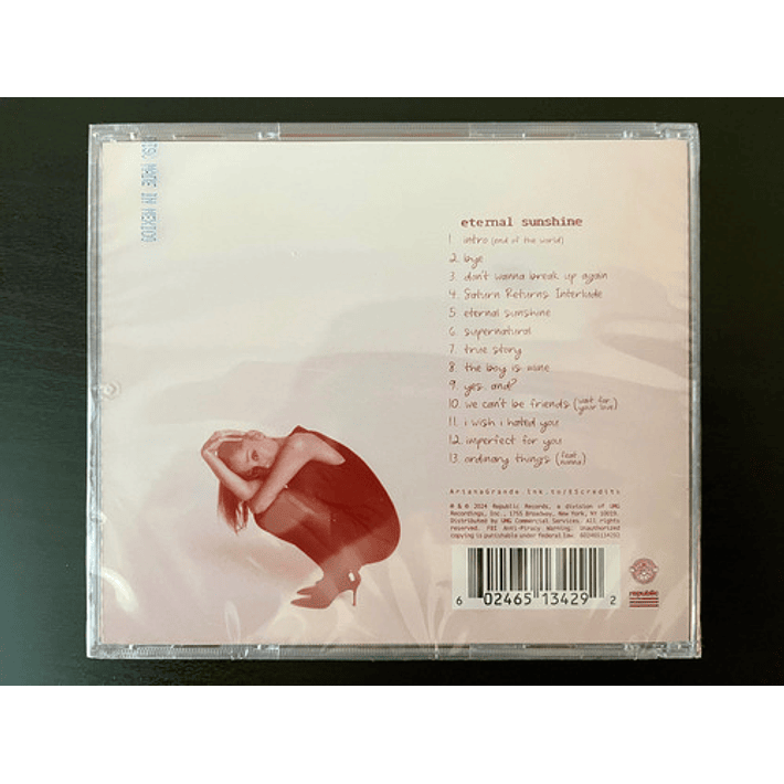 Ariana Grande - Eternal Sunshine - CD Ediciones Limitadas 9