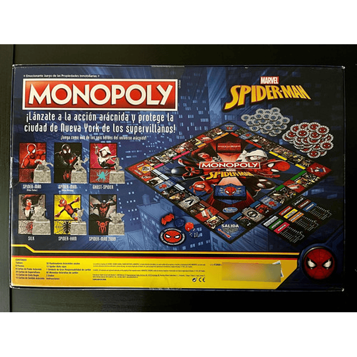Monopoly Marvel Spider-man - Edición Español 4