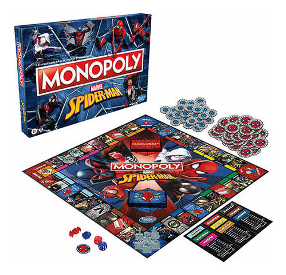 Monopoly Marvel Spider-man - Edición Español 6