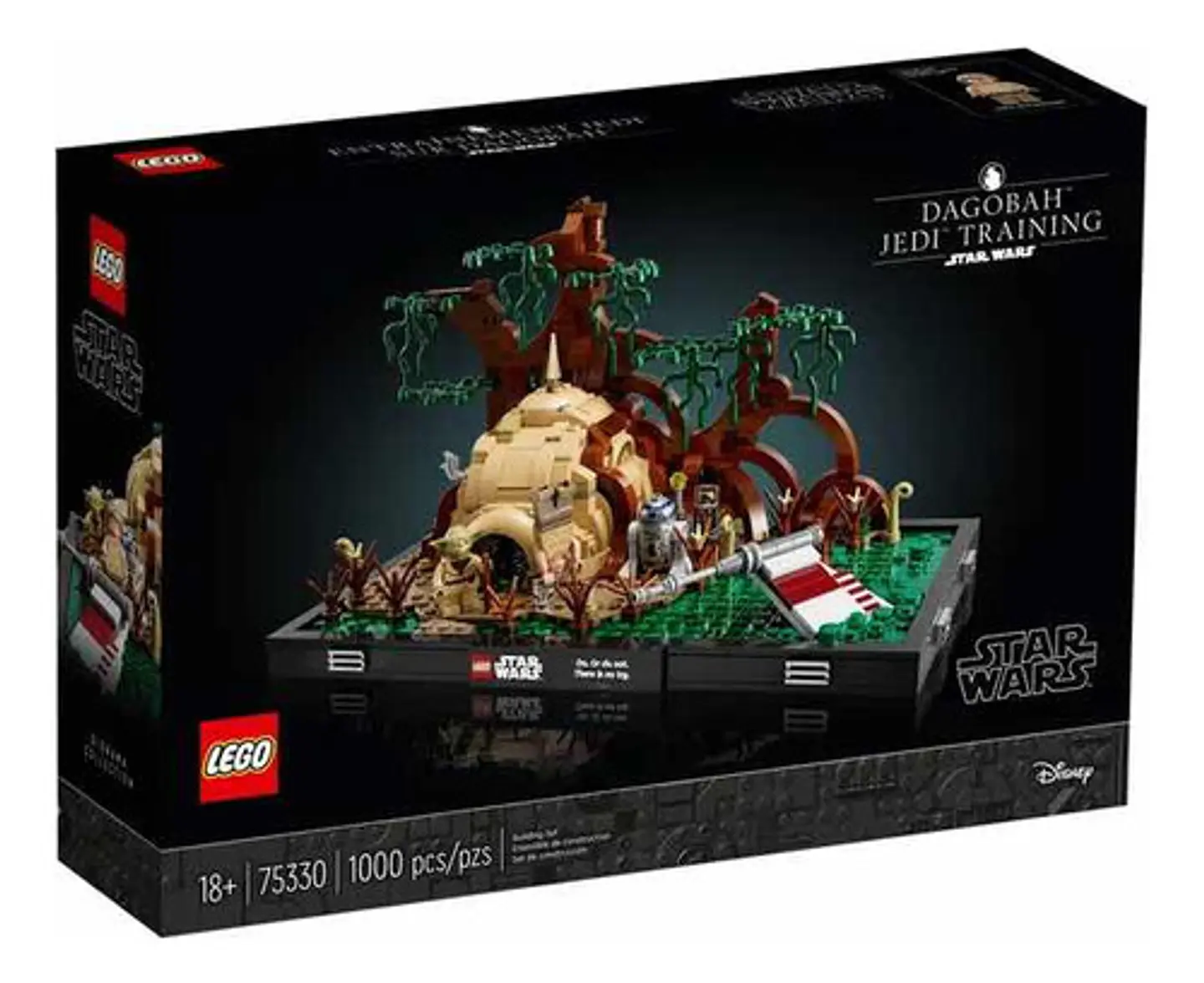 Lego Star Wars- Diorama: Entrenamiento Jedi en Dagobah - 75330 1