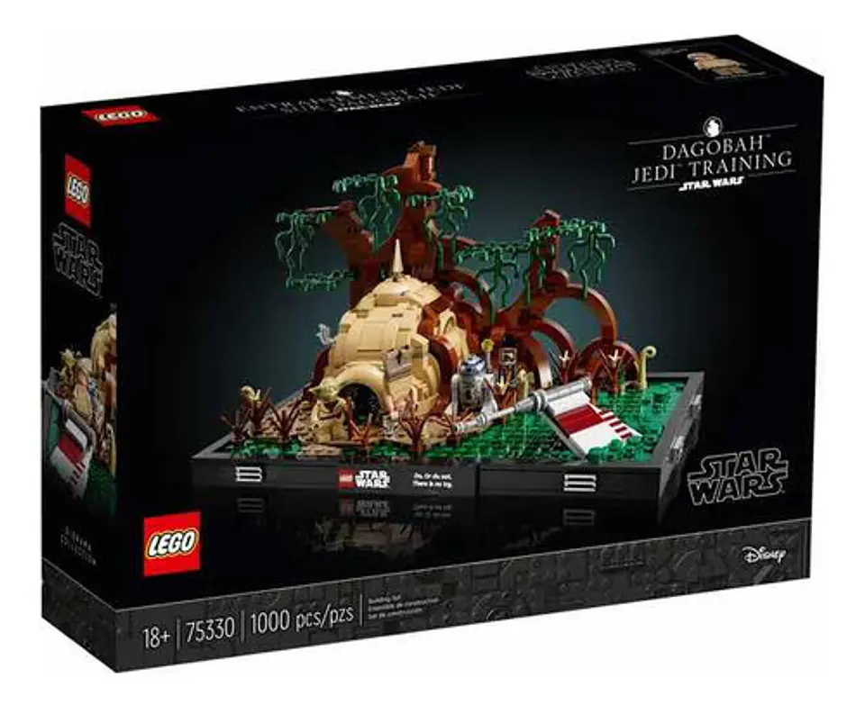Lego Star Wars- Diorama: Entrenamiento Jedi en Dagobah - 75330 1