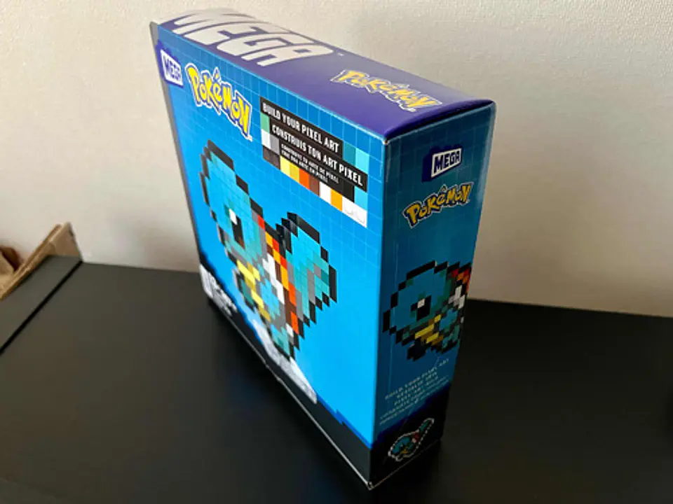 Mega Pokémon Bloques De Construcción Pixel Art Squirtle 3