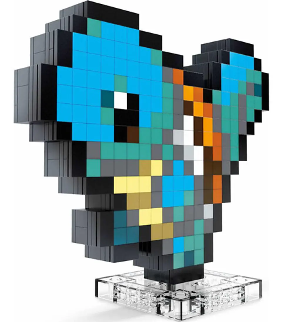 Mega Pokémon Bloques De Construcción Pixel Art Squirtle 6