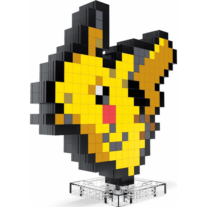 Mega Pokémon Bloques De Construcción Pixel Art Pikachu 6