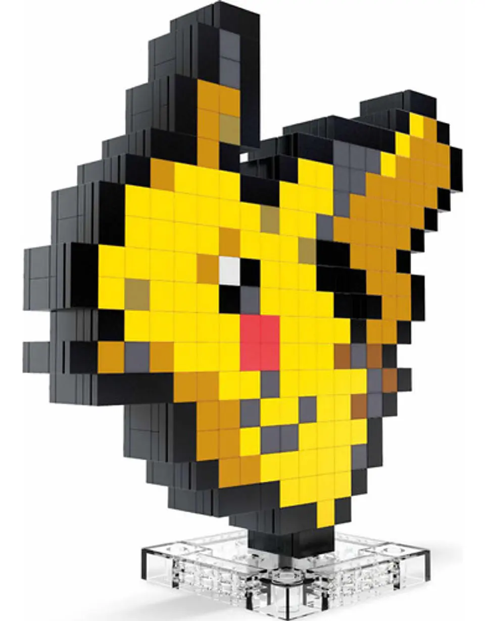 Mega Pokémon Bloques De Construcción Pixel Art Pikachu 6