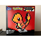 Mega Pokémon Bloques De Construcción Pixel Art Charmander 2