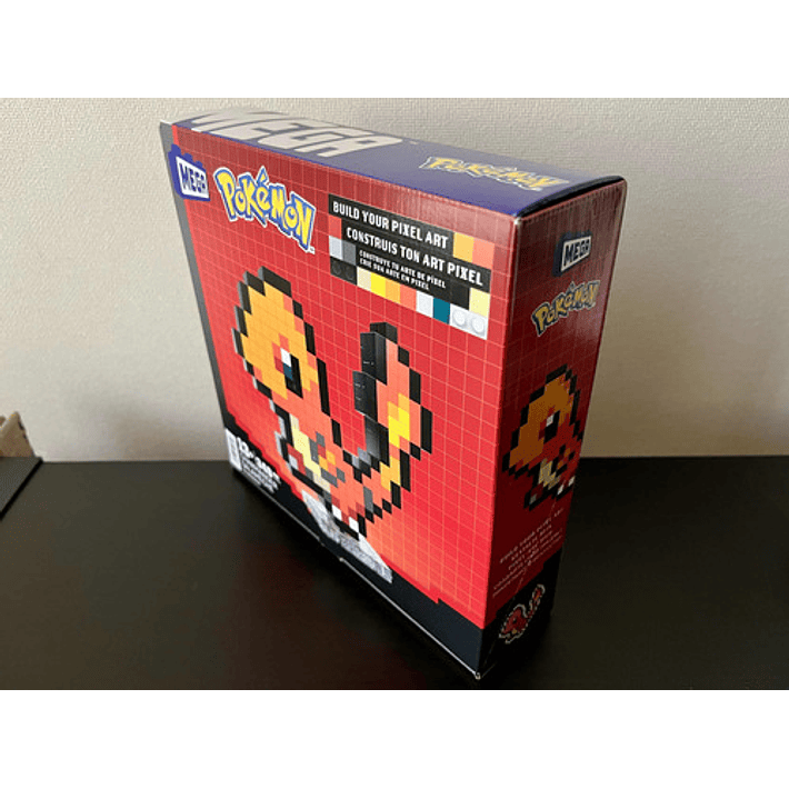 Mega Pokémon Bloques De Construcción Pixel Art Charmander 3