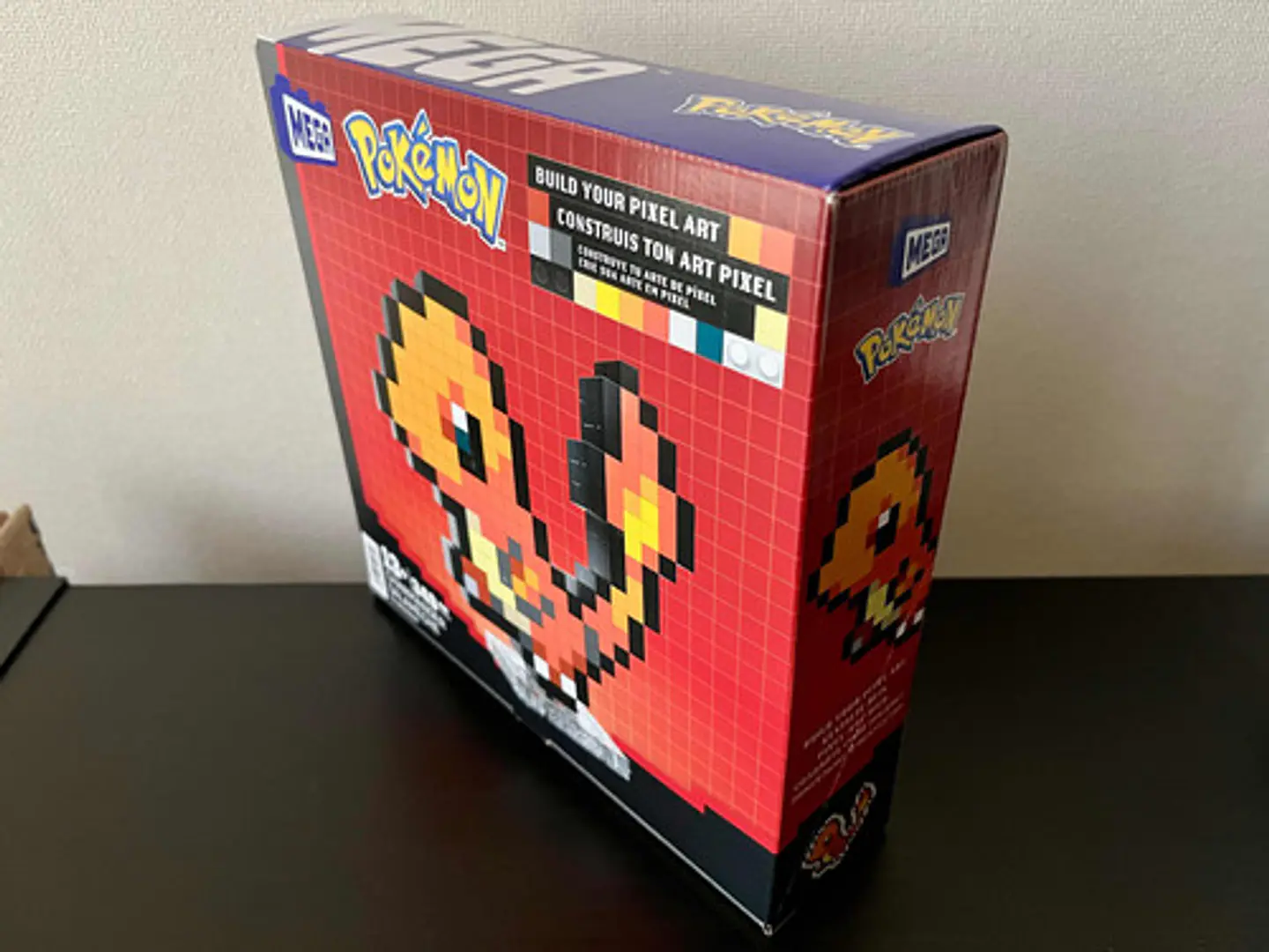 Mega Pokémon Bloques De Construcción Pixel Art Charmander 3