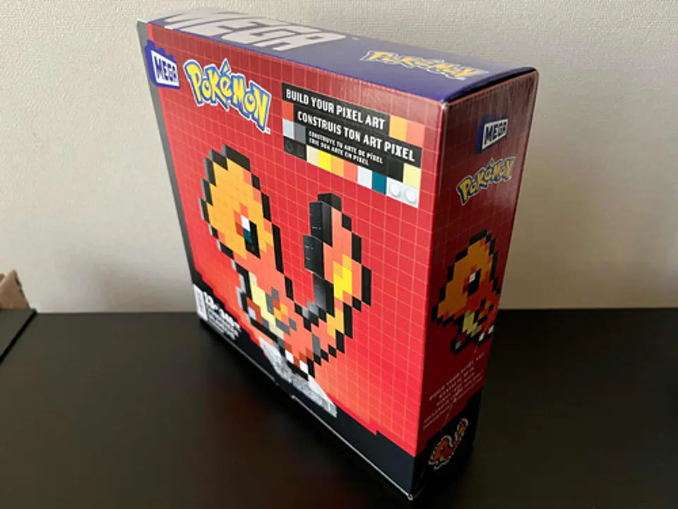 Mega Pokémon Bloques De Construcción Pixel Art Charmander 3