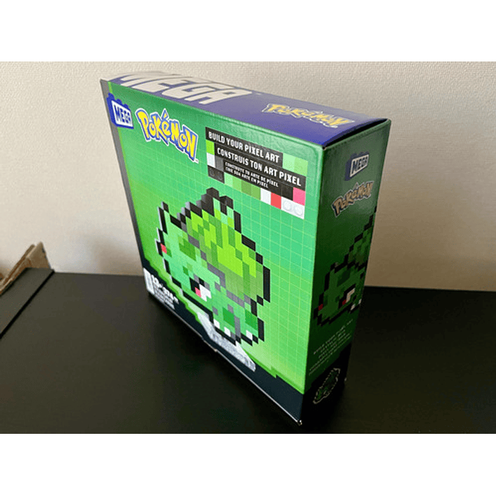 Mega Pokémon Bloques De Construcción Pixel Art Bulbasaur 3