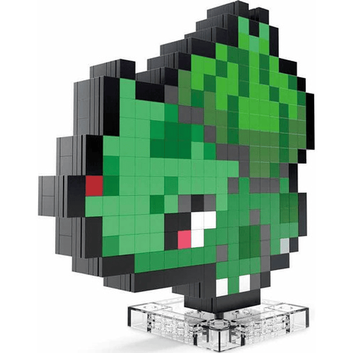 Mega Pokémon Bloques De Construcción Pixel Art Bulbasaur 6
