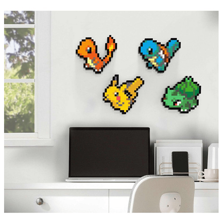 Mega Pokémon Bloques De Construcción Pixel Art Bulbasaur 7