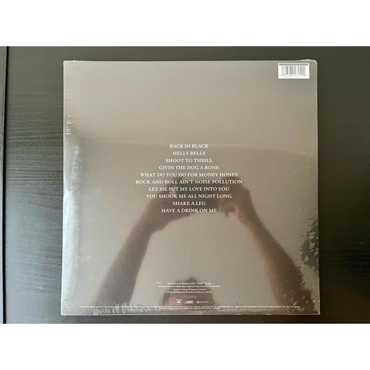 AC/DC - Back In Black - Vinilo Blanco Y Negro 50 Aniversario | WonderBox