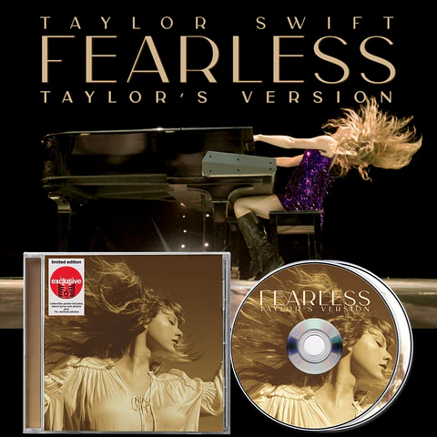 Taylor Swift - Fearless (Taylor's Version) - CD Target Edition