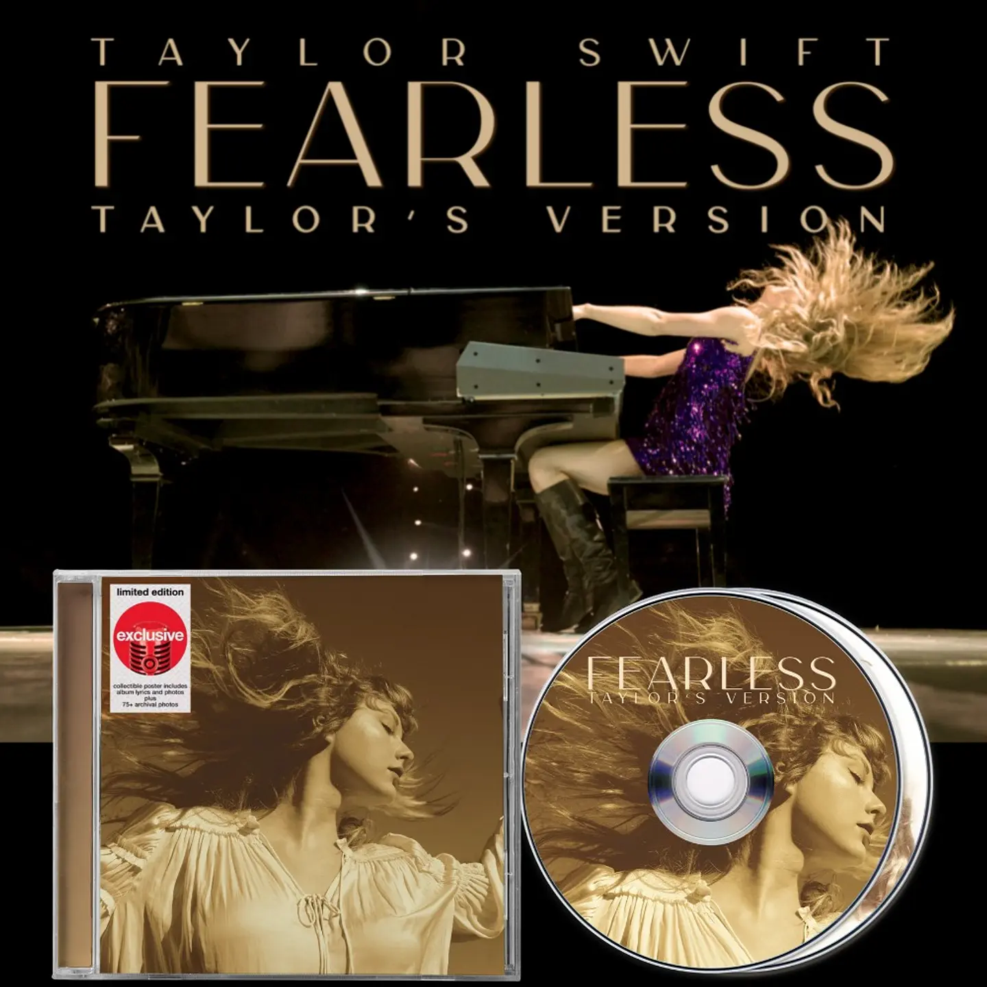 Taylor Swift - Fearless (Taylor's Version) - CD Target Edition 1