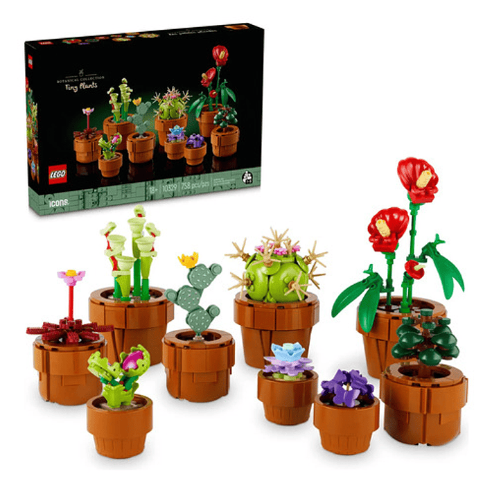 Lego Icons - The Botanical Collection: Plantas Pequeñas 10329 1
