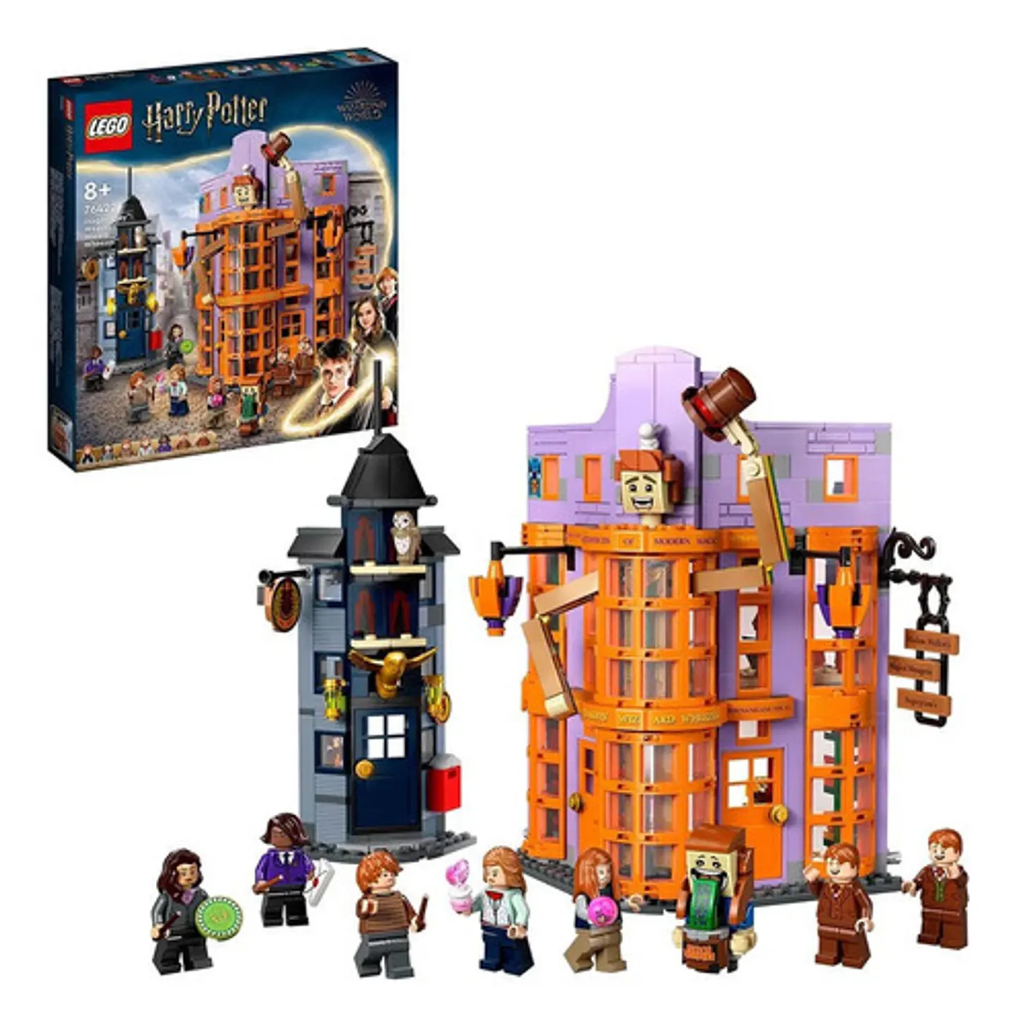 Lego - Harry Potter: Callejón Diagon Sortilegios Weasley 76422 1