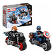 Lego Marvel - Motos De Black Widow Y El Capitán América 76260