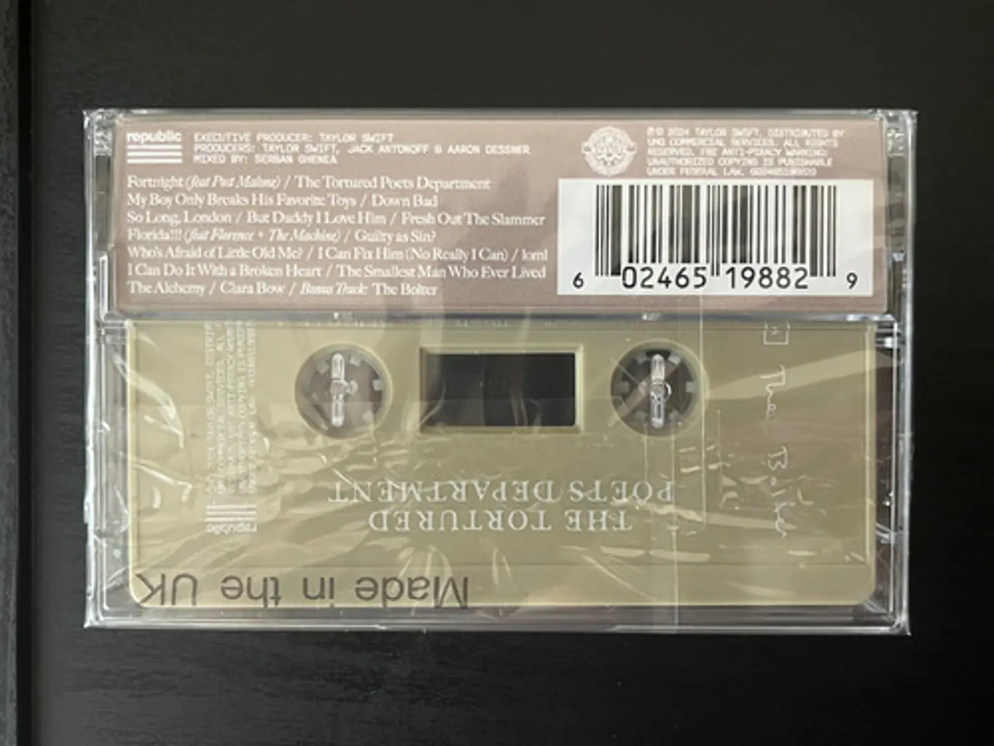 Taylor Swift - The Tortured Poets Department - Cassette Limited Edition 4