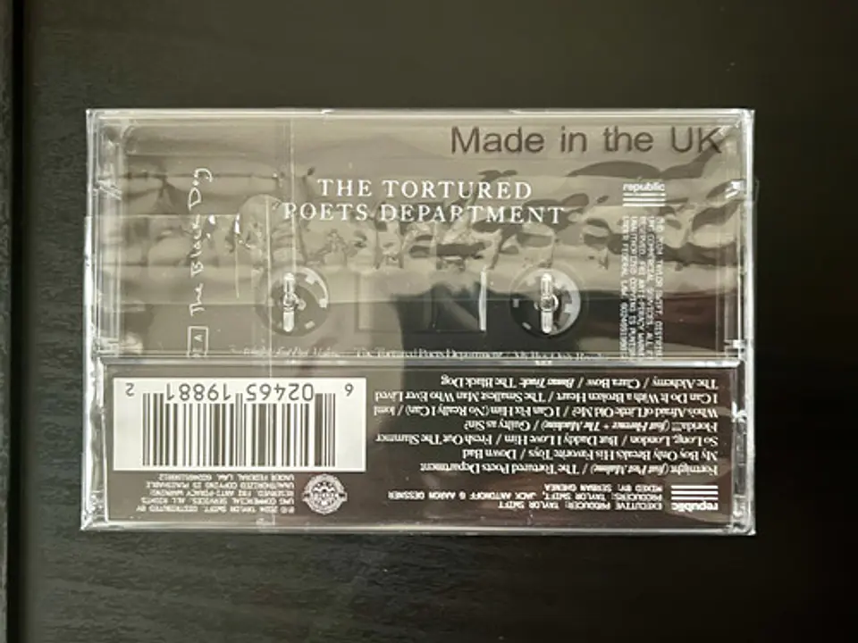 Taylor Swift - The Tortured Poets Department - Cassette Limited Edition 16