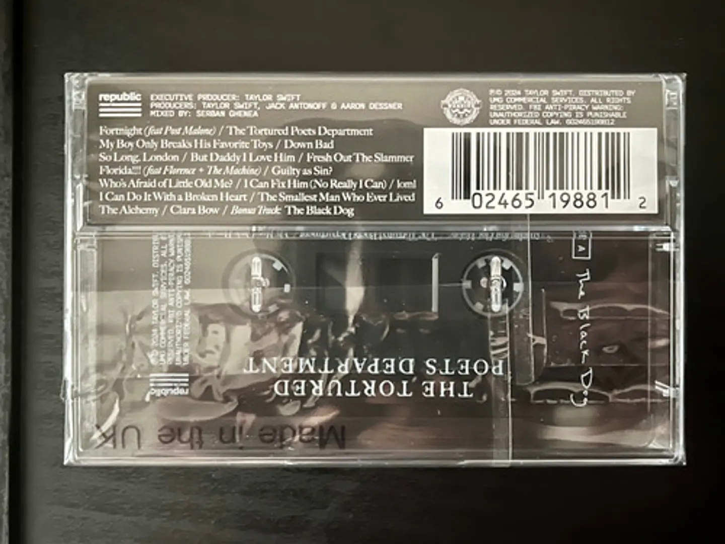 Taylor Swift - The Tortured Poets Department - Cassette Limited Edition 17