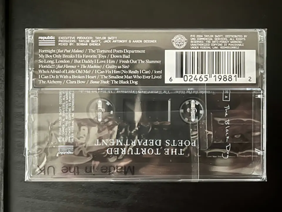 Taylor Swift - The Tortured Poets Department - Cassette Limited Edition 17