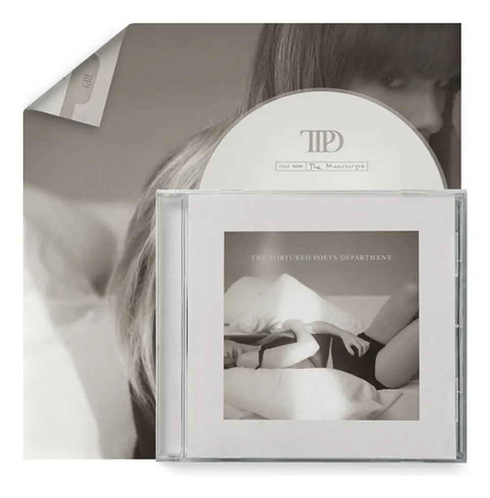 Taylor Swift - The Tortured Poets Department - CD Estándar y Target Editions 1