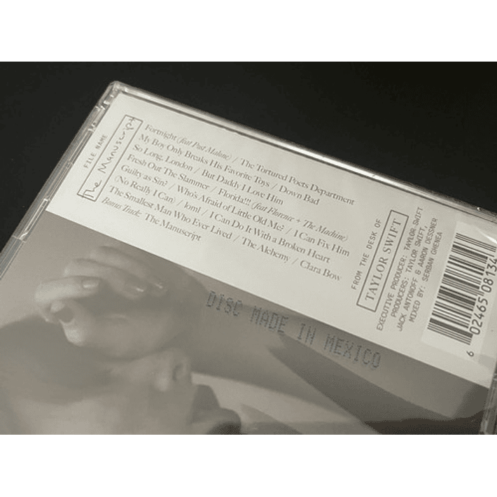 Taylor Swift - The Tortured Poets Department - CD Estándar y Target Editions 4