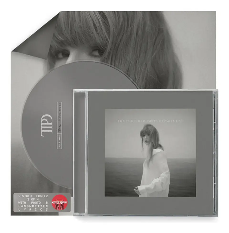 Taylor Swift - The Tortured Poets Department - CD Estándar y Target Editions 6