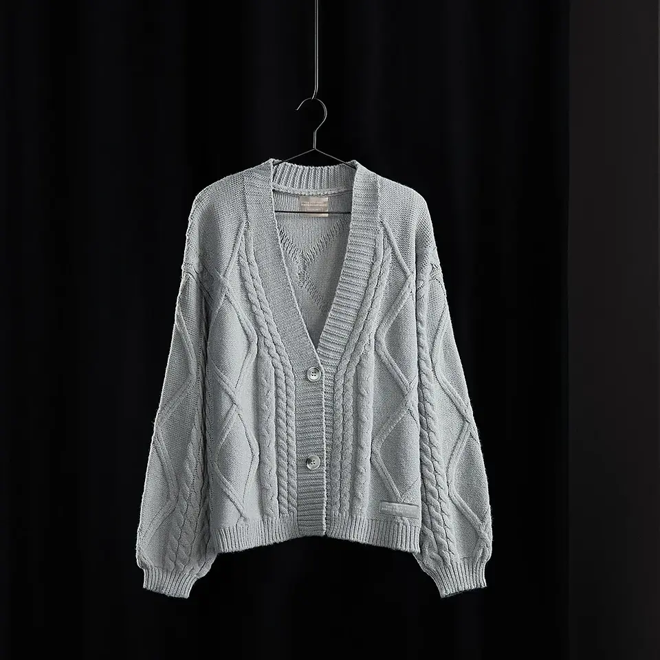 Taylor Swift - The Tortured Poets Department - Gray Cardigan Merch Oficial 5