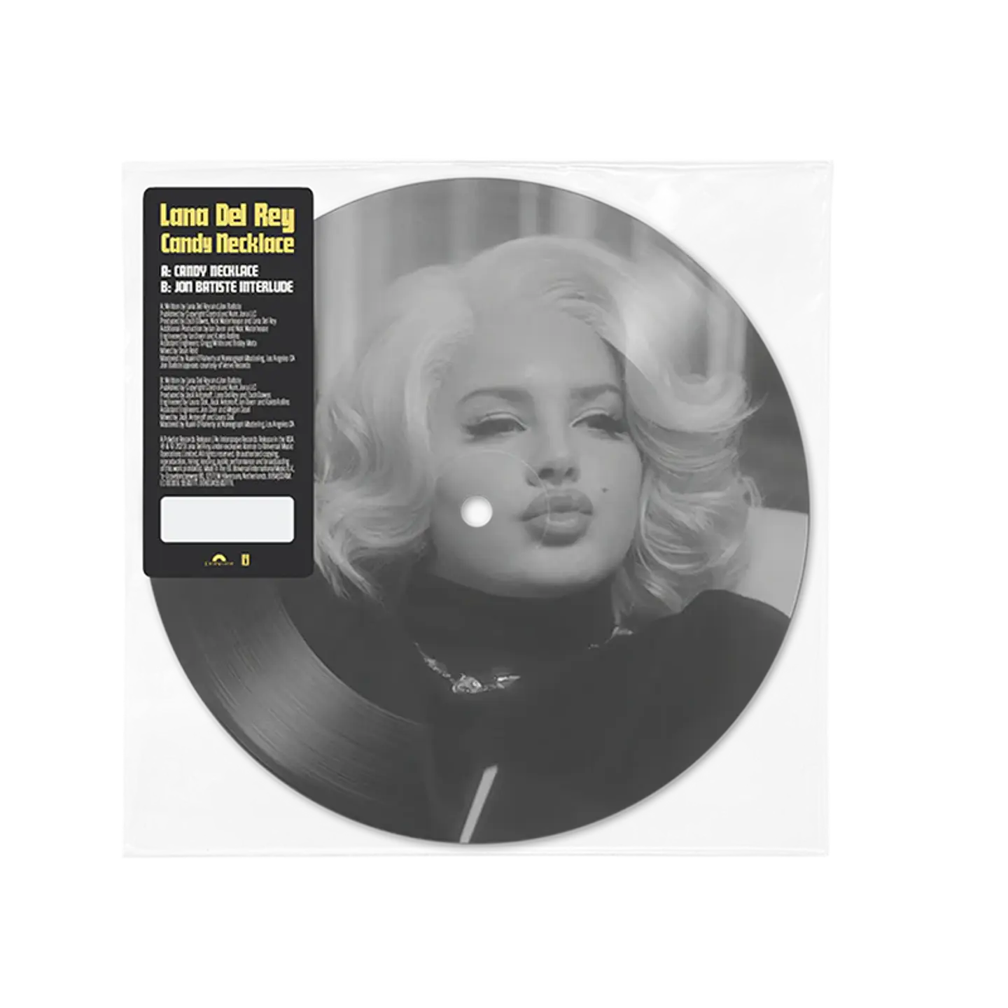 Lana Del Rey - Candy Necklace  - Vinilo 7'' Picture Disc Edición Limitada 1