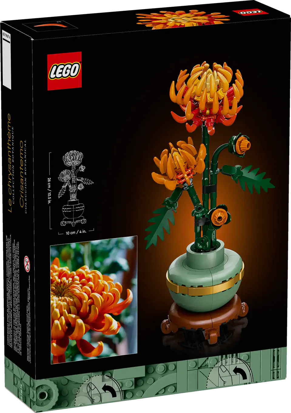 LEGO - The Botanical Collection - Crisantemo (10368) 4